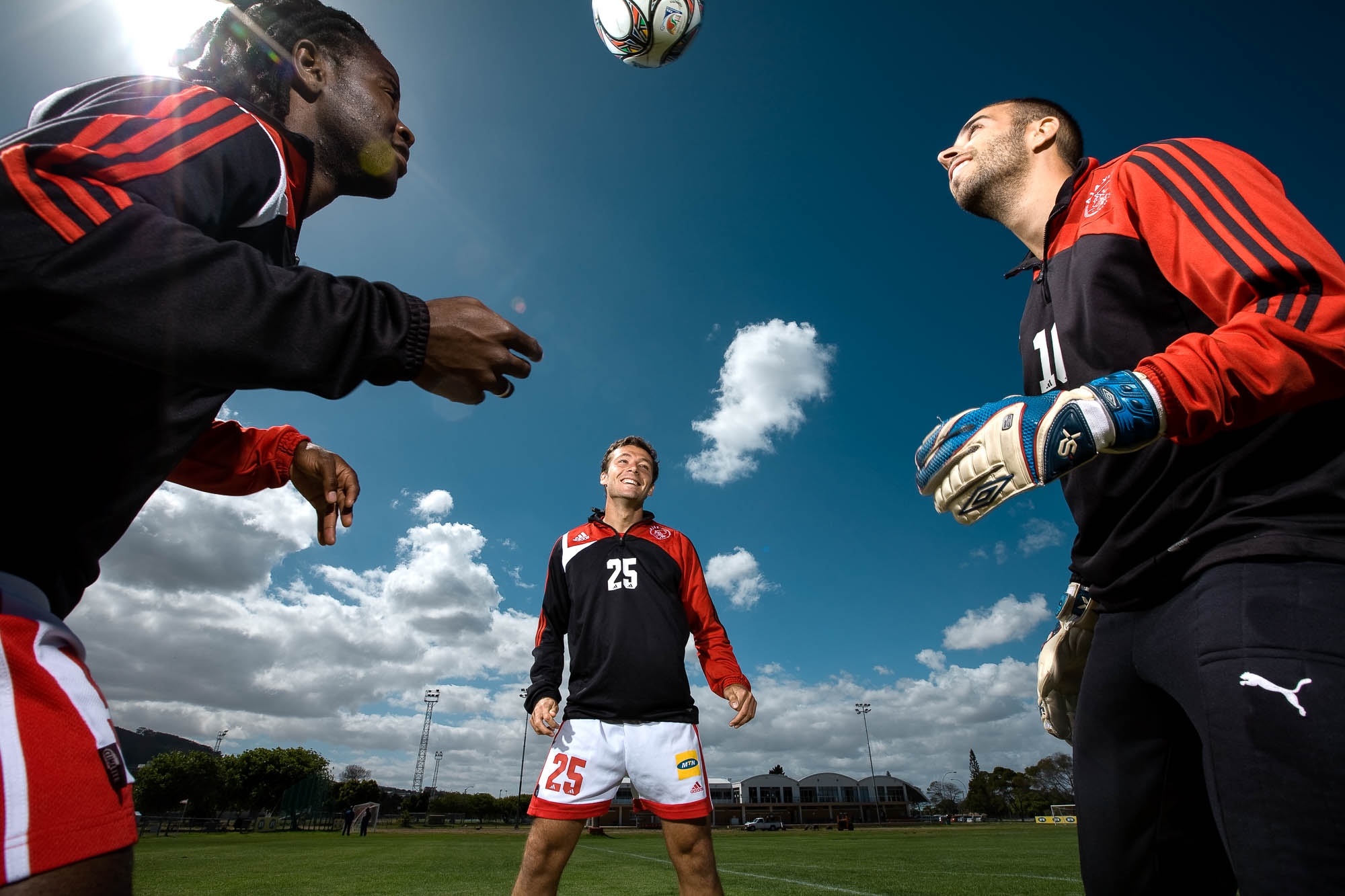 Ajax Cape Town - Clifford Ngobeni, Brett Evans & Andre Petim
