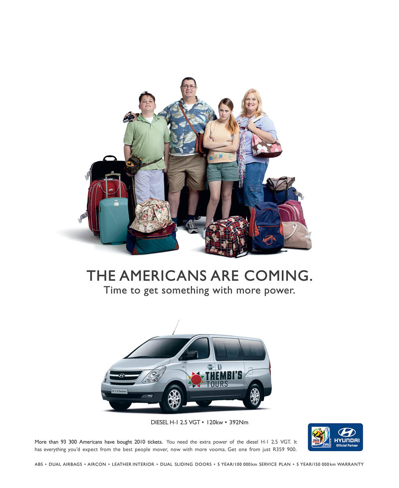 Hyundai H1 - The Americans Are Coming
