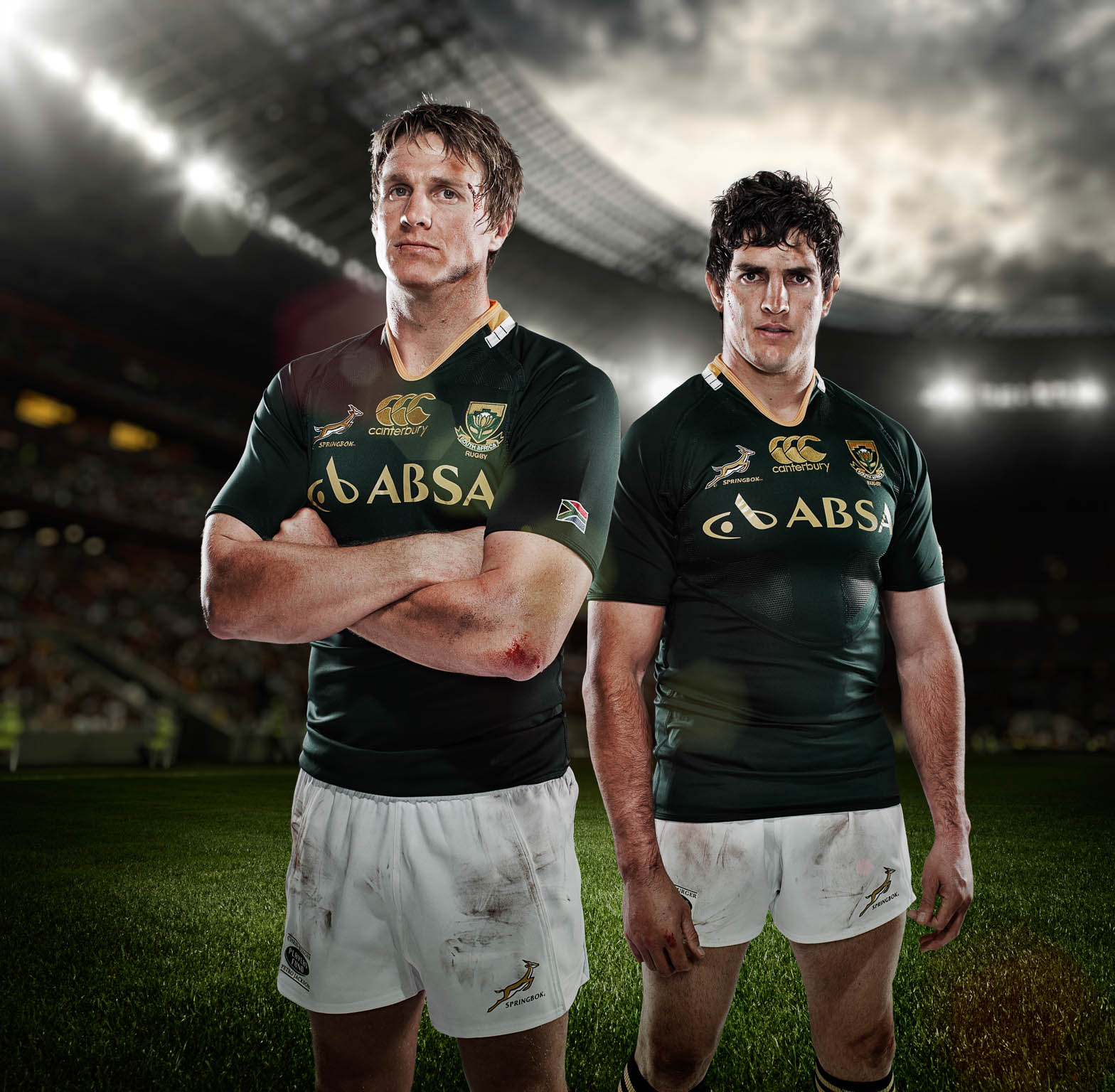 Jean de Villiers & Jaque Fourie